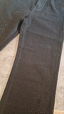 Jeans Strass noir