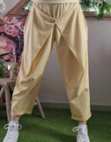 Jogg croisé jaune