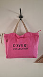 Grand sac fourre-tout Coveri rose