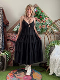 Robe Avila noire du 36 au 46
