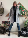 Manteau BLAIR gris du 36 au 42