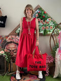 Robe Rosalia rouge