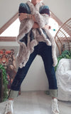 Poncho Hippie gris