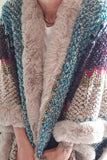 Poncho Hippie gris