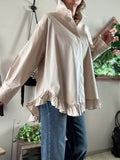 Chemise Faustine beige du 36 au 46