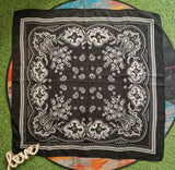Foulard bandana noir