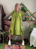 Robe Cécile Pistache du 38 au 52