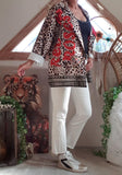 Veste oversize Red roses