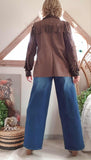 Veste Country chocolat