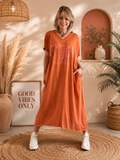 Robe Enjoy Terracotta
