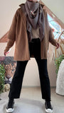 Manteau Gaston camel