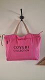 Grand sac fourre-tout Coveri rose