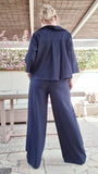 Veste Joanna bleu brut
