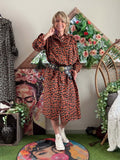 Robe Daniella leo terracotta du 38 au 52