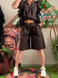 Blouse Tapia chocolat