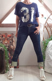Jeans Couture brut