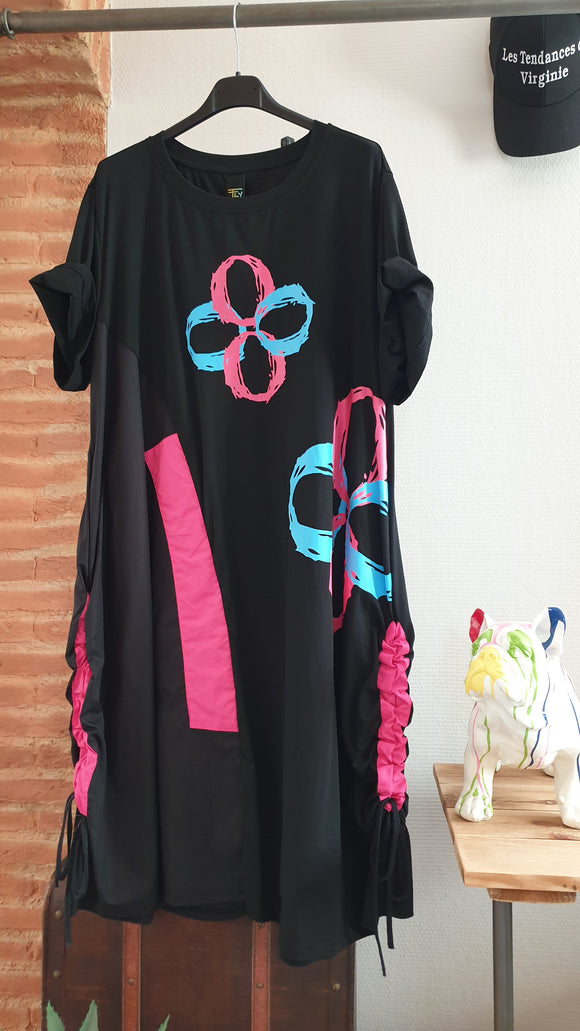 Robe Lena fushia