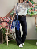 Tee-shirt Je T aime Paris blanc