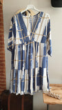 Robe Fluide bleu