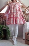 Blouse Leny rouge