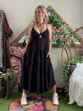 Robe Avila noire du 36 au 46