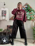 Sweat Beverly Hills bordeaux du 36 au 46