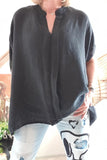 Blouse noire Tiffany