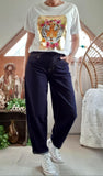 Tee-shirt Lion blanc