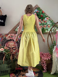 Robe Rosalia  jaune