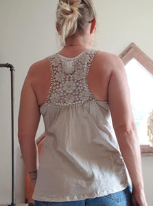 Debardeur Karine beige