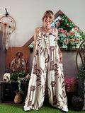 Combinaison Athena beige/choco