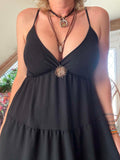 Robe Avila noire du 36 au 46