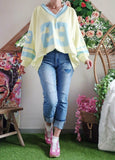 Haut Oversize 23 jaune