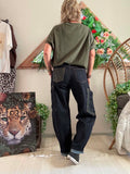 Haut Clouté Kaki du 36 au 44