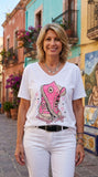 Tee-shirt Vintage Style