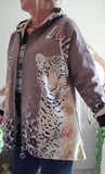 Veste Love chocolat