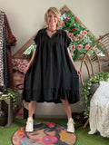 Robe Cécile noire du 38 au 52