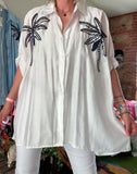 Blouse Sunset blanche