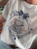 Tee-shirt Oursons Amour strass