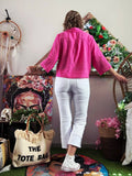 Chemise rose/fushia Astrid