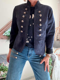 Veste Victoria bleu du 36 au 42