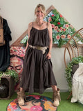 Robe Galice couleur chocolat