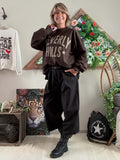Sweat Beverly Hills chocolat du 36 au 46