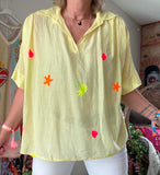 Blouse jaune Tina