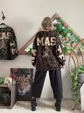 Sweat NAMASTE chocolat du 38 au 48