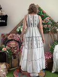 Robe Elena blanche/noire