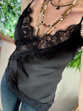 Top nuisette noire