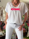 Tee-shirt Iconic blanc