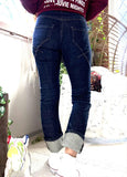 Jeans Couture  coeur vino
