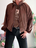Veste Léonie chocolat du 36 au 42